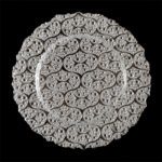 Wholesale Glass Charger Plate PZ-049